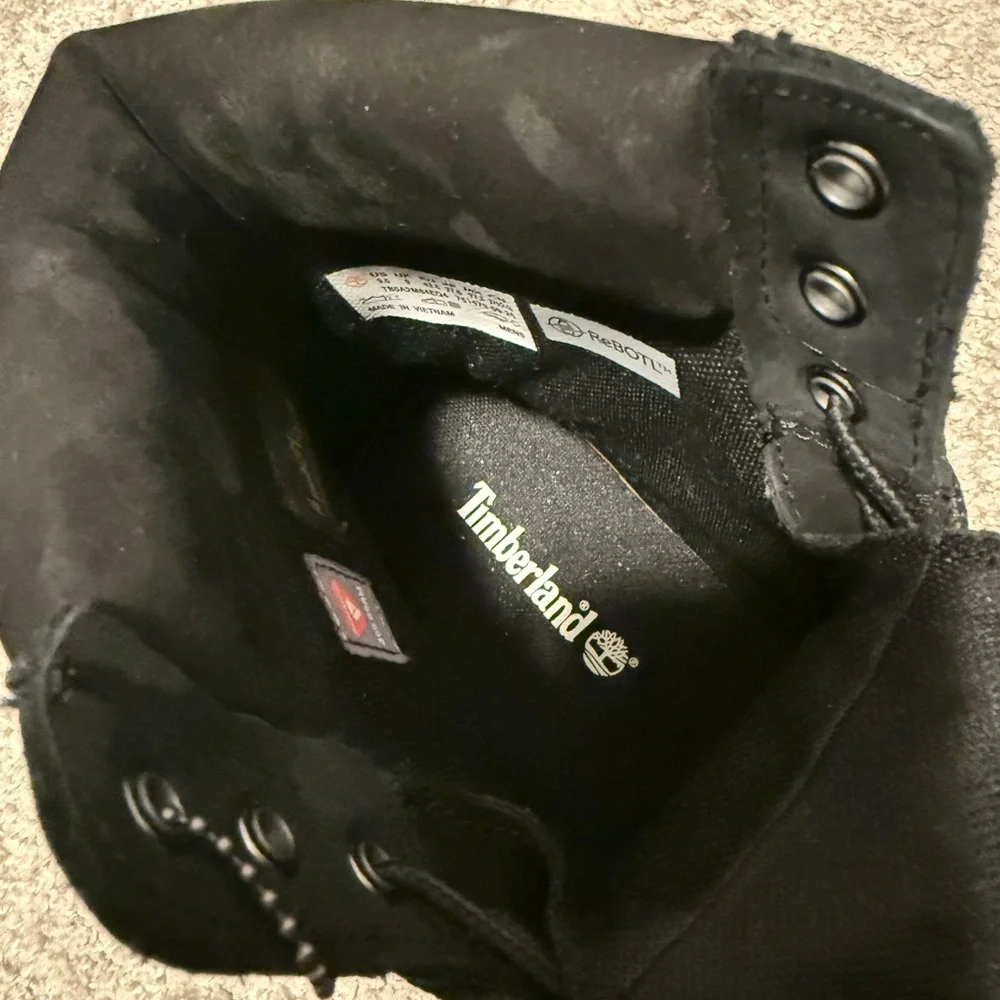 Timberland Men's Dark Leather Boots - Picture 6 of 6